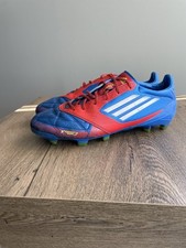 Usado, Chuteiras masculinas de futebol/sucesso Adidas Adizero F50 FG couro G45575 elite azul comprar usado  Enviando para Brazil