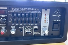 Mixer Behringer PMP550M, usado comprar usado Mixer Behringer PMP550M, usado comprar usado  Enviando para Brazil