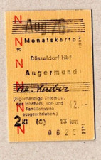 Brd pappfahrkarte monatskarte gebraucht kaufen  Blankenburg