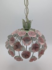 Vintage blumen lampe gebraucht kaufen  Stade