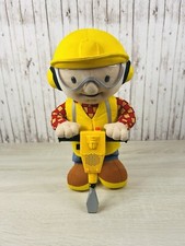 Bob The Builder 13" Talking Vibrating Jack Hammer Brinquedo Pelúcia Hasbro Testado Funciona comprar usado  Enviando para Brazil