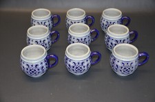 Bowle tassen steingut gebraucht kaufen  Marktrodach