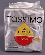 Tassimo Gevalia Expresso Extra Bold Dark Roast Coffee T-Discs 32 ct (pacote com 2) comprar usado  Enviando para Brazil