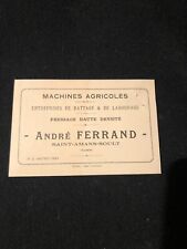 Carte visite machines d'occasion  Cuxac-Cabardès