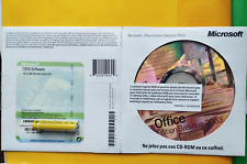 Microsoft Office PME 2007 Logiciel  cle key  Licence Gestion de contacts pro 2CD comprar usado  Enviando para Brazil