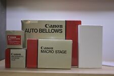 CANON MACRO BELLOWS COMPLETE SET IN VERY GOOD CONDITION, LIKE NEW segunda mano  Embacar hacia Argentina