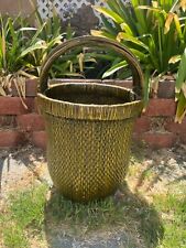Vintage woven willow for sale  Panorama City