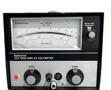 Voltímetro CA Ballantine 323 True RMS - Frete grátis botão faltando comprar usado  Enviando para Brazil