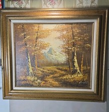 Vintage oil painting for sale  Levelland