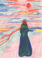 20th century pastel for sale  BRADFORD-ON-AVON