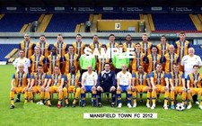 Mansfield town 2012 for sale  DEESIDE