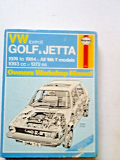 Haynes manual golf for sale  TAMWORTH