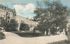 Cüstrin N. (Kostrzyn NAD Odrą ) Mollkeplatz Postcard Ak na sprzedaż  Wysyłka do Poland