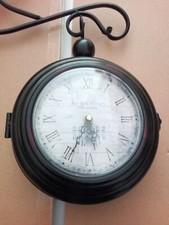 Orologio bandiera bifacciale usato  Torino