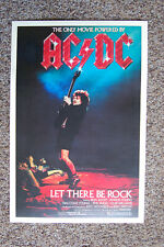 Pôster #1 filme concerto AC/DC Let There Be Rock 1982, usado comprar usado  Enviando para Brazil