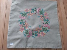 Vintage beige embroidered for sale  HALESOWEN