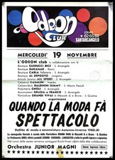 1980 manifestino poster usato  Italia