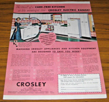 1953 print crosley for sale  Sterling Heights