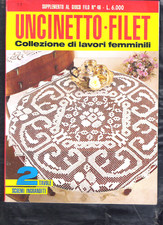 Rivista uncinetto filet usato  Strembo