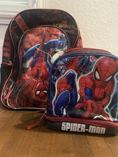 Usado, Mochila e lancheira do Homem-Aranha  comprar usado  Enviando para Brazil