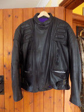 Scott leather biker for sale  NORTH WALSHAM