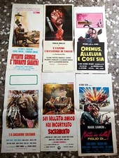 Lotto locandine miste usato  Fasano