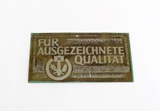 Schild staatl auszeichnung gebraucht kaufen  Frohburg