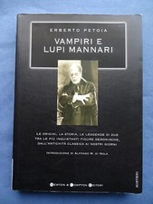Petoia vampiri lupi usato  Napoli