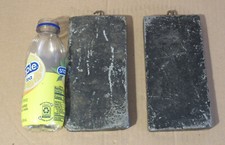 (1) Peso de relógio estilo banco grande _ Forma de bolacha plana 4"x 8"X 1" 10lbs 4oz, usado comprar usado  Enviando para Brazil