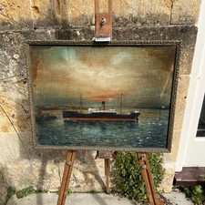 Antique framed painting for sale  SHERBORNE