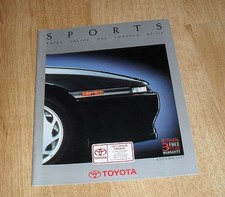 Toyota sports brochure for sale  FAREHAM