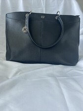 bolsa tote de couro preta grande - Arezzo comprar usado  Enviando para Brazil
