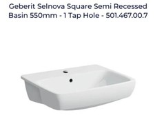 Geberit selnova square for sale  COVENTRY