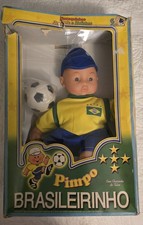 Boneca Pimpo Brasileirnho Football Club Brasil Soccer Bonequinhos BRINQUEDOS NOS, usado comprar usado  Enviando para Brazil