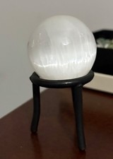 Small selenite sphere for sale  Statesboro