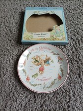 peter rabbit christmas plate for sale peter rabbit christmas plate for sale NOTTINGHAM