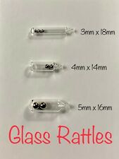 Glass rattles 3mm for sale  Irvine