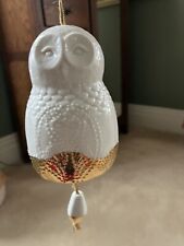 Anthropologie porcelain owl for sale  Crawfordsville