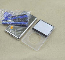 Capa traseira frontal transparente transparente transparente metal para iPod 5º vídeo 30GB comprar usado  Enviando para Brazil