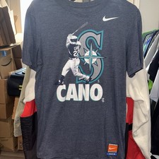 Camiseta azul masculina Seattle Mariners Cano MLB The Nike tamanho pequeno comprar usado  Enviando para Brazil