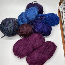 Assorted yarns blues for sale  SALTBURN-BY-THE-SEA