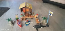 Playmobil cabane pécheur d'occasion  Sainte-Foy-lès-Lyon