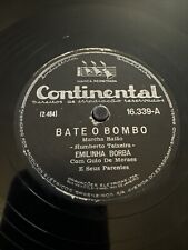 Continental 78 RPM Emilinha Borba - Bate O Bombo 16.339 V+ Latin comprar usado  Enviando para Brazil