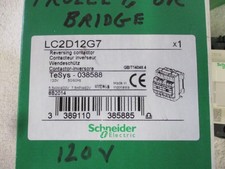 Nuevo en caja Schneider Electric contactor de marcha atrás LC2D12G7 segunda mano  Embacar hacia Mexico