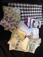 Usado, Lote com 20 toalhas de cozinha de algodão comprar usado Usado, Lote com 20 toalhas de cozinha de algodão comprar usado  Enviando para Brazil