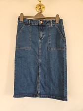 Denim skirt size for sale  NEWQUAY