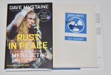 Dave Mustaine autografado Rust In Peace HC livro 1ª edição Megadeth certificado de autenticidade comprar usado  Enviando para Brazil