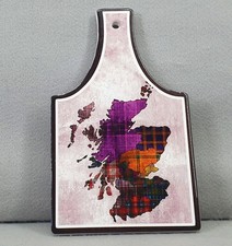 Scotland map ceramic for sale  CUPAR