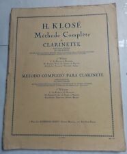 Méthode complète clarinette. d'occasion  Nogent-sur-Vernisson