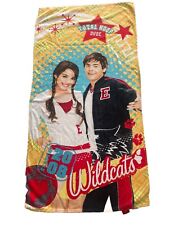 Toalha de praia musical Disney High School aro total cara 2008 Wildcats comprar usado  Enviando para Brazil